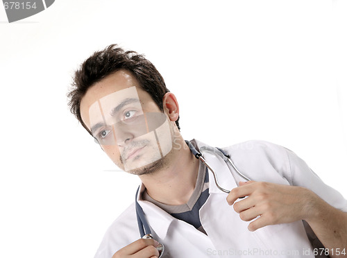 Image of Doctor with stethoscope