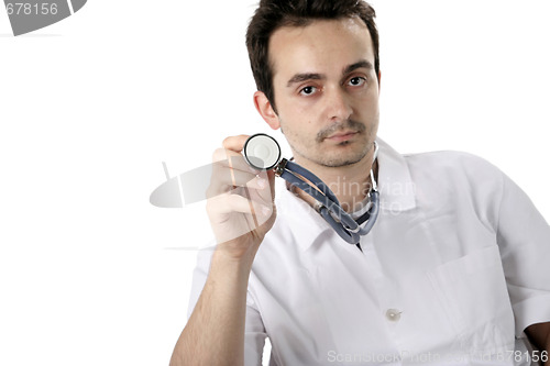 Image of Doctor with stethoscope