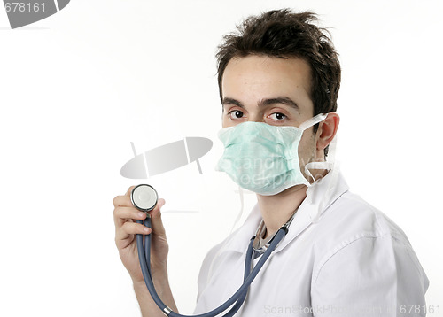 Image of Doctor with stethoscope