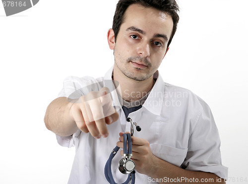 Image of Doctor with stethoscope