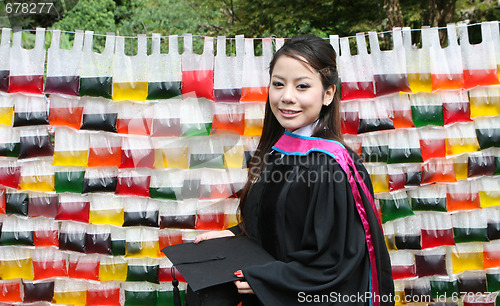 Image of Asian graduate.