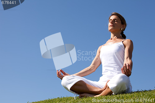 Image of Yoga at the nature