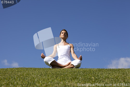 Image of Yoga at the nature