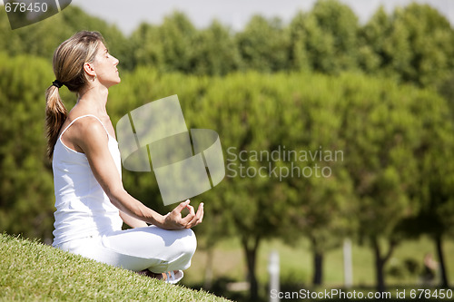 Image of Yoga at the nature