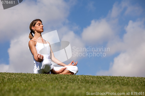 Image of Yoga at the nature