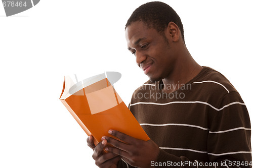 Image of the satisfaction from reading a good book
