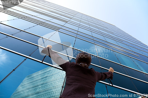 Image of Powerful businesswoman