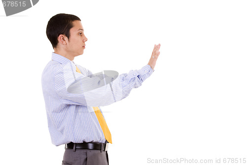 Image of Businessman effort