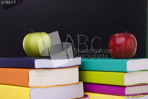 Image of stack of books