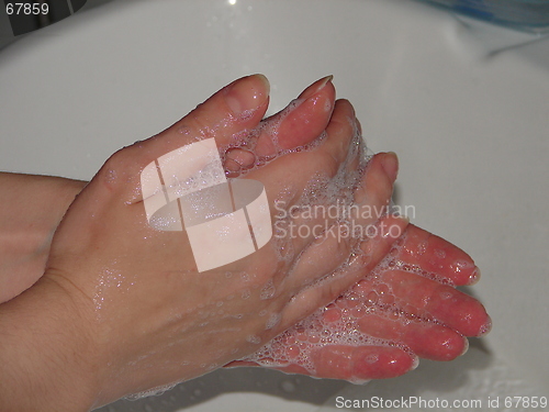 Image of washing hands 14