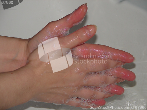 Image of washing hands 13