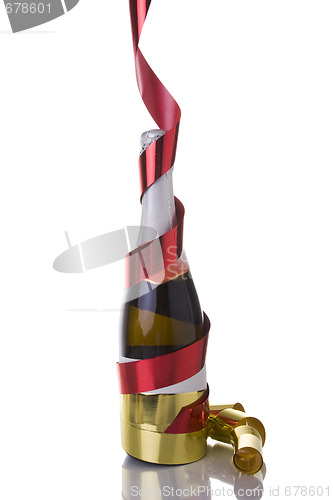 Image of champagne bottle 