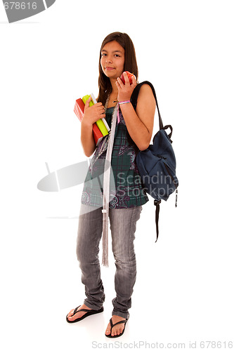 Image of Teenager ready to go back to school