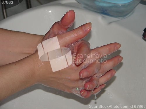Image of washing hands 12