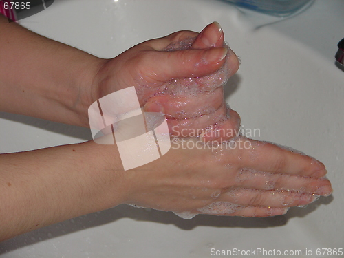 Image of washing hands 10