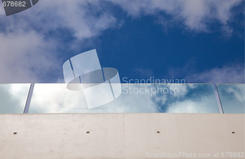 Image of Glass balcony