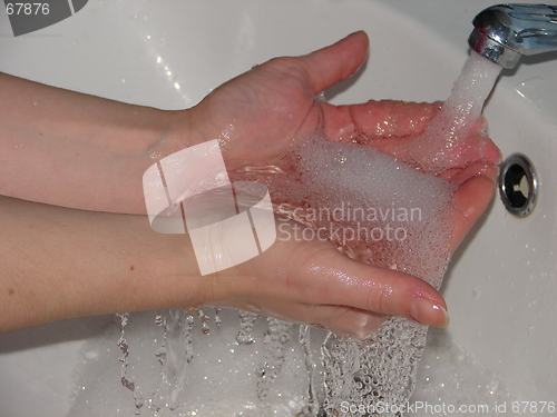 Image of washing hands 4