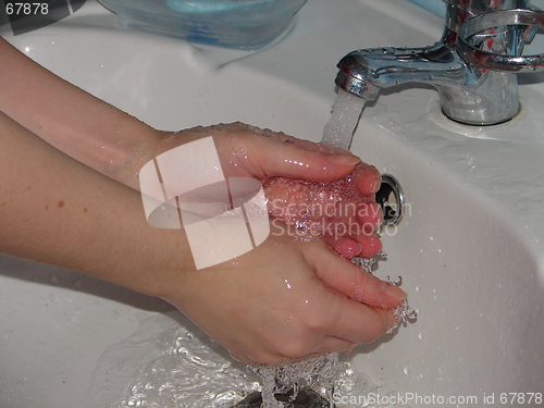 Image of washing hands 6