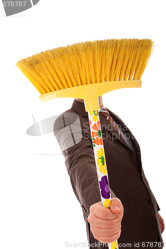 Image of Cleaning men