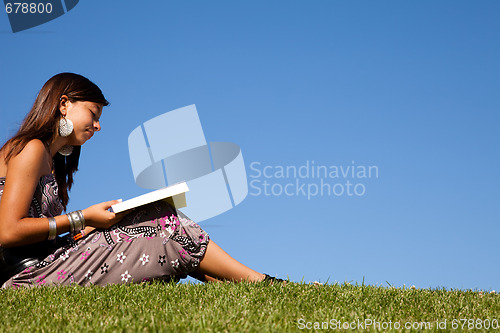 Image of Reading at the park