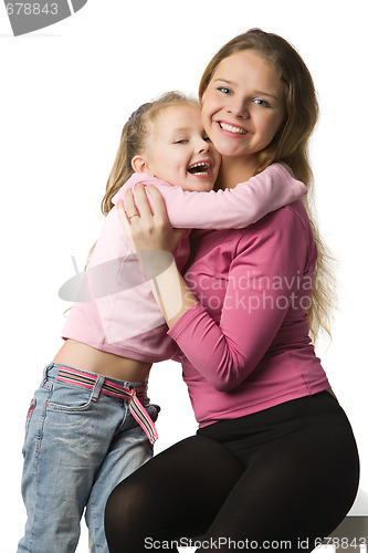 Image of mother and daughter