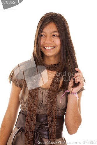 Image of young woman smilling