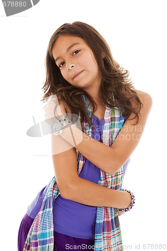 Image of fashion little girl