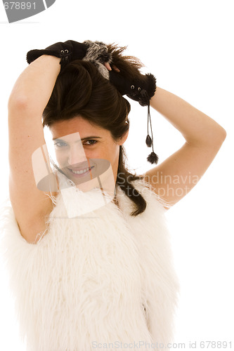 Image of sexy elegant woman