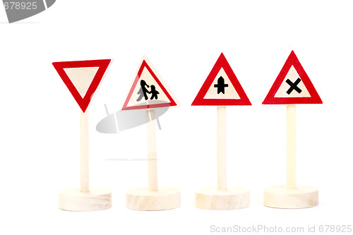 Image of road signs