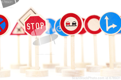 Image of road signs