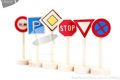 Image of road signs