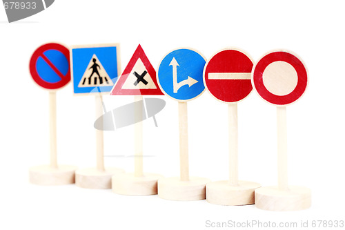 Image of road signs