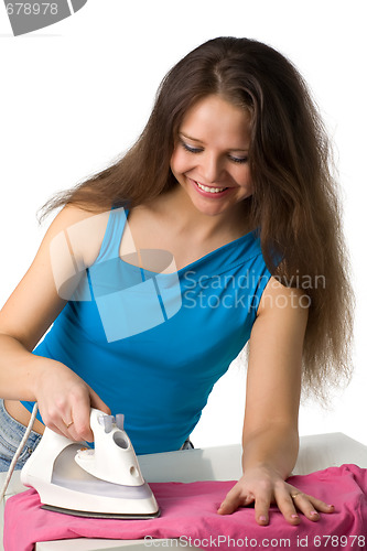 Image of ironing