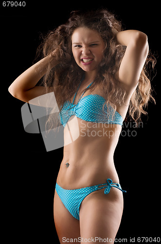 Image of Sexual enraged girl