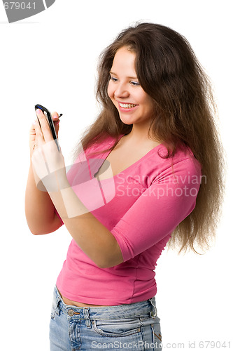 Image of Girl with PDA