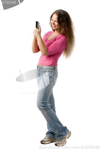 Image of Girl with PDA