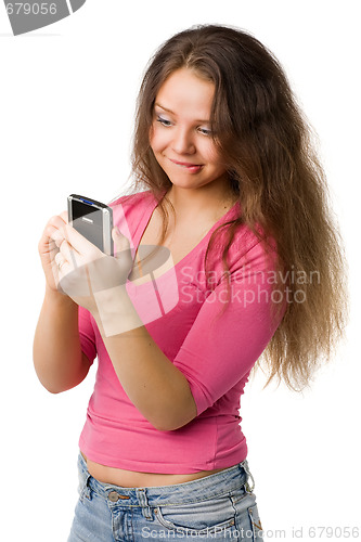 Image of Girl with PDA