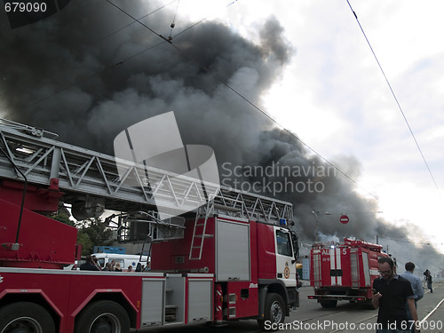 Image of Slavyansky market explosion in Dnipropetrovsk