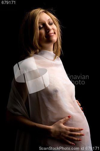 Image of pregnant girl