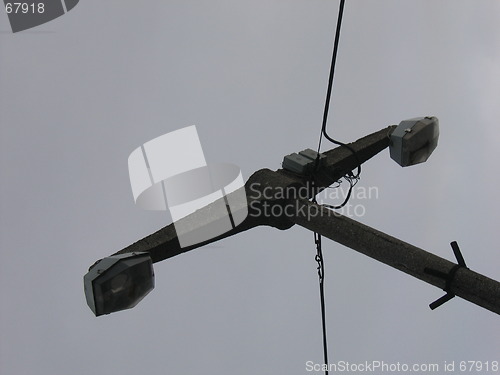 Image of old street lamp