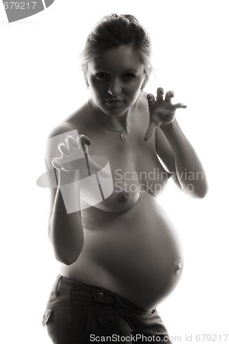 Image of pregnant girl