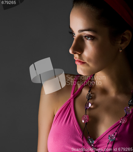 Image of attractive girl