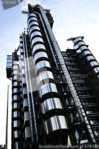 Image of Lloyd's building in London