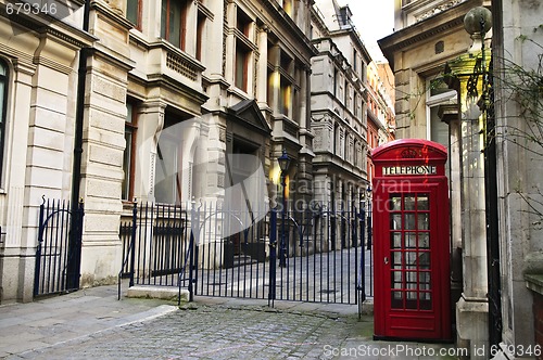 Image of Telephone box in London