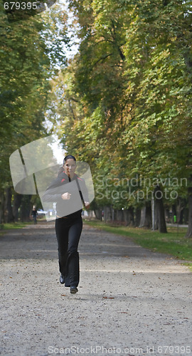 Image of Woman running