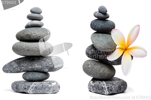 Image of Isolated Pebble Stacks