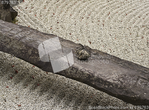 Image of Zen garden detail