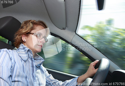 Image of Female driver