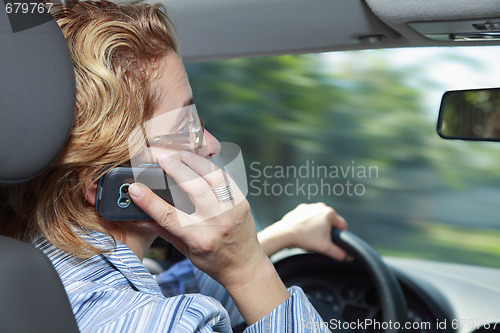 Image of Female driver