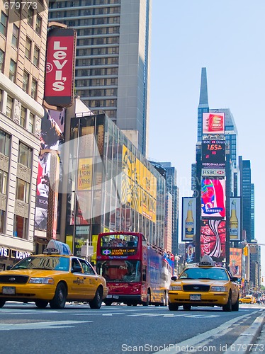 Image of Times Square Traffic